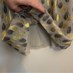 Leifdottir Metallic Firewing Gold Leaf Ruffle V Photo 6