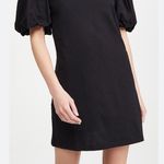 frame denim FRAME Nina Knit Black Dress Photo 1