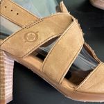 Born Elly high heel dress sandal in tan leather Size 7 Photo 9