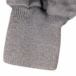 Lands' End Rugby Dress Size Medium Gray Cotton Midi Preppy Pockets Made in USA Photo 6