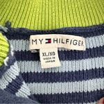 Tommy Hilfiger Vintage Y2K  Quarter Zip Striped Sweater​ Photo 4