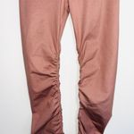 Alo Yoga Goddess Alosoft High Waist Blush Pink Ruched Leggings Photo 5