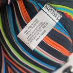 Violet+Claire  90’s Style Rainbow Button Up Blouse Photo 3