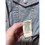 Avec Les Filles Pinstripe Studded Jacket NWOT Photo 4