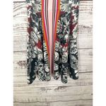 Bar III Macy's Women's Floral Striped Cutout Fit & Flare Skater Dress Small Photo 1