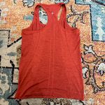 Lululemon Burnt Orange  Racer Back Tank Photo 1