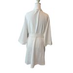 Croft & Barrow NWT  Women’s White Robe Size M MSRP $29.99 Photo 3