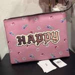 Coach  Disney large wristlet 30 with Pink Happy Clutch Bag🤍 Photo 6