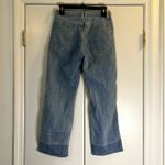 Rag and Bone  High Waist Lou Crop Jeans in Tivoli blue size 28 Photo 3
