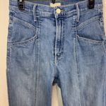 Mother Denim The Seamed Swooner Hover Blowing Kisses Blue Skinny Jeans Size 27 Photo 5