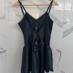 Victoria's Secret Y2K black satin chemise - fits XS - no damage or flaws - sexy! Photo 1
