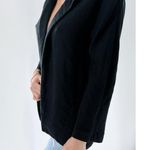 H&M Black Long Sleeve Waterfall Blazer Size 4 Photo 1