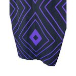 Elhoffer Design Purple And Black Bodycon Skirt Size XS Photo 2