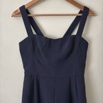 Gal Meets Glam  0P Nicole Navy Blue Sweetheart Jumpsuit Photo 4