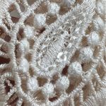 Raj Silk Floral Embroidered Lace Sleeveless Duster Size undefined Photo 5