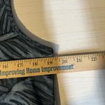 Rix Hawaiian Blue Linen Blend Sleeveless Dress L Tropical Print Cruise Beach Size L Photo 4