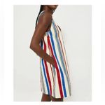 NWT Pomander Place Stripe Kira Dress M 100% Cotton Patriotic Style Blue Size M Photo 2