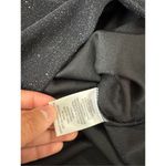 Madden Girl Black sparkly long sleeve top Photo 4