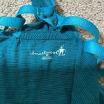 Smartwool Striped Tank Top Teal Blue Racerback Activewear Women's M Photo 5