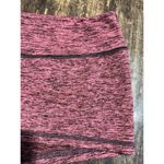 FLEO Medium Red Heather Print Spandex Workout 2.5" Shorts CrossFit Lifting Gym L Size L Photo 1