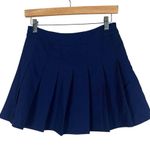 Navy Blue Pleated Mini A Photo 1