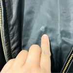 Ellen Tracy Genuine Leather Jacket Black Size S Photo 4