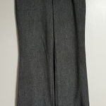 EXPRESS  Editor Gray Flare Trouser Pants Size 12 R Gray Mid Rise Work Wear Photo 0