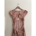 Free People  Butterfly Babe Lace Maxi Dress in Antique Combo Size Medium Photo 5