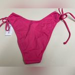 PacSun  Pink Bikini Bottom with Stringed Bow on Side - Size Small - NWT Photo 1