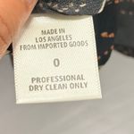 Stone Cold Fox ‎ Art Deco 100% Silk Blouse Size 0 Summer Spring Photo 5