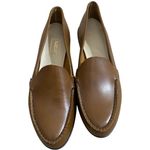 Vintage Old Money Classic Brown Leather Loafers Size 6 Photo 0