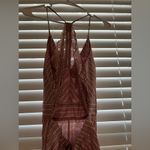 Julia Rose Lace Romper Pink Photo 3