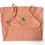 BKE Core Extra Long Peach V-Neck Spaghetti Strap Cami Tank Top Photo 0