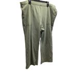 Aerie  Size XXL Olive Green Elastic Waist Crop Pants with Pockets. New No Tag Photo 1