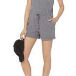 Nation Ltd x INTERMIX Cross Front Romper in Gray SOFT AND COMFY Size Small S Photo 0