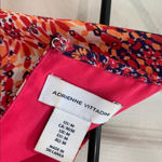 Adrienne Vittadini  tank top‎ pink orange white MED Photo 7