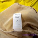 Cinq à Sept New!‎ Cinq A Sept Yellow Long Sleeve Ruched V Neck Miah Mini Dress, size 2 Photo 15