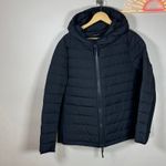 Universal Standard  Down Coat Jacket Black Puffer Lightweight XL Photo 2