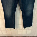J.Crew Blue Whiskered Cutoff Hem 9 Inch Billie Demi Boot Crop Jeans Size 27 Photo 4