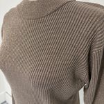 American Vintage Vintage Joseph A Silk Metallic Blend Gold Sweater Sz XL Photo 1