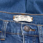 Free People  Flare Stretch Jeans Retro Country Cowgirl Rodeo Size 24 Photo 5