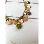 Universal Threads Universal Thread Honey Topaz/Lilac Lepidolite/Lemon Green Agate/Peach Moonstone Photo 2