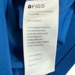 FIGS  Catarina One-Pocket Scrub Top Women's XS Royal‎ Blue V-Neck Short Sleeve Photo 5