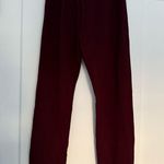 New Monrow Vintage Sweatpants Burgundy Small $135 Purple Photo 6