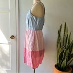 Cynthia Rowley •100% Linen Colorblock Sundress•Sz 10 Photo 3