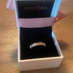 Pandora rose gold  “Matte Brilliance” ring Photo 0