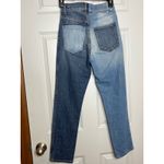 Revice Denim Revice Size 24 Blue Yin Yang Colorblock Skinny Jeans Streetwear Boho Festival Photo 1