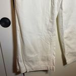 American Eagle White Cotton Wide-Leg Pull-On Pants Small EUC Photo 4