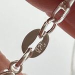 925 Sterling Silver White buffalo Turquoise Necklace Womens Gemstone Jewelry Black Photo 8