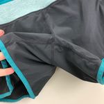 Lululemon Turbo Run Short Coal Surge Wee Stripe Surge Size 4 Photo 3